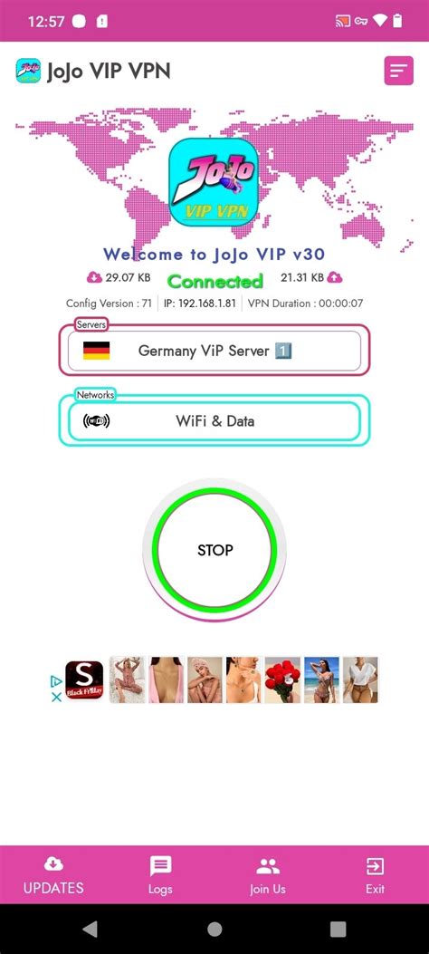 Jo Jo VIP VPN APK Download for Android Free .